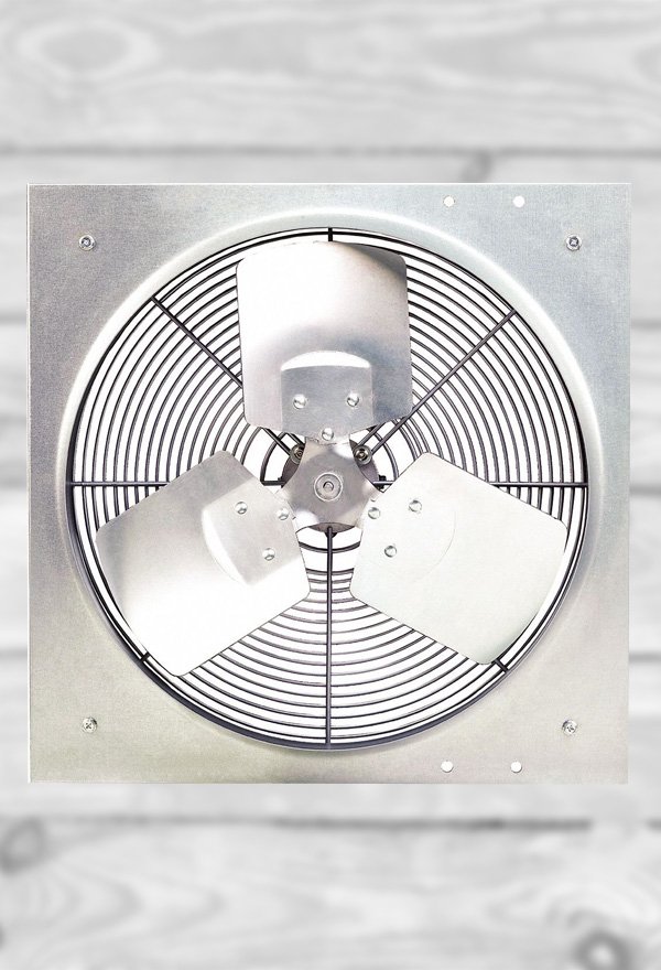 Dayton 20" x 20" 115VACV Medium Duty Direct Drive Exhaust Fan with 16" Blade Dia